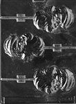 Bearded Santa Lolly Mold - Lpc041