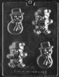 Snowman & Santa Mold - LPC428