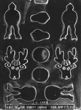 Stack Reindeer Mold - LPC195