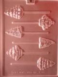 Assorted Christmas Trees Pop Mold - ECC682
