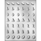 3/4" Christmas Assortment Mold (90-4141)