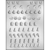 3/4" Christmas Assortment Mold (90-4142)
