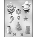 Christmas Gingerbread Accessories Mold (90-4311)