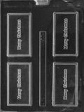 Merry Christmas Card Mold - LPBC024