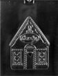 Gingerbread House Pour Box Top Mold - LPC451A