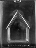 Gingerbread House Pour Box Bottom Mold - LPC451B