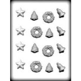 Christmas Assortment Hard Candy Mold (8H-4108)