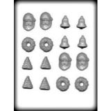 Christmas Assortment Hard Candy Mold (8H-4131)