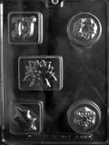 Serious Assorted Christmas Bar Mold - LPC436