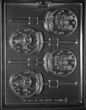Snow Globe Lolly Assortment Mold - LPC453